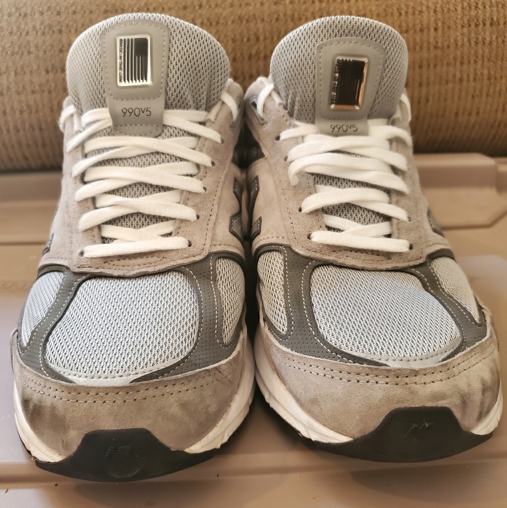 New Balance 990v5 Mens Size 10.5 Gray Made in USA